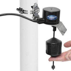Superior Pump 92010 Vertical Float Switch , Black