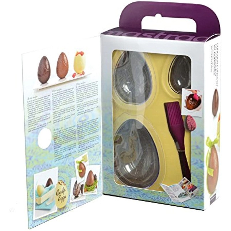 Mastrad Chocolate and Candy Egg Kit - Heat Resistant -