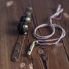 Fishknow Bear Bells for Hiking,Safety Brass Bear Whistle Emergency to