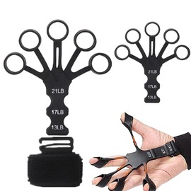 Finger Power Elderly Finger Stretcher Piano Finger Hand Grip Hand Grip Rehab Hand Strength Training for Men and Women Finger Strengthener Training Finger Trainer Grip Strength Training 2pcs