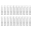 BRIIKPP Clear Lip Balm Tubes - 20 Pack Rotatable Lipstick