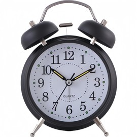 YYDS Loud Table Clock, Fashionable, Vibrating, Cute, Analog Alarm, Loud and Bold, Cute, For Those Who Can't Wake Up, Loud Bell, Absolutely Wake Up, Bubbly Alarm Clock, Quiet, Double Bell, Nordic Alarm