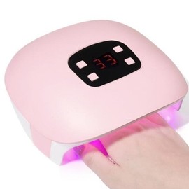 Self-nail Timer UV LED Gel Nail Lamp (Pink) UV Lamp / 셀프네일 타이머 UV LED 젤네일 램프(핑크) UV램프