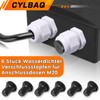 Cable Gland Set, 12 Pieces Cable Gland M20 Cable Duct