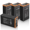 4 Pack 6700mAh Battery Pack Compatible with Moultrie Edge Cellular