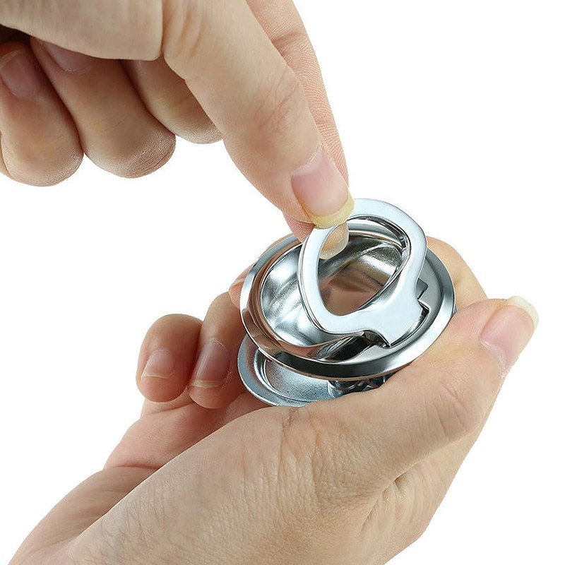 RoadLoo Boat Hatch Latch Pull, 2Pcs Slam Latch Stainless Steel