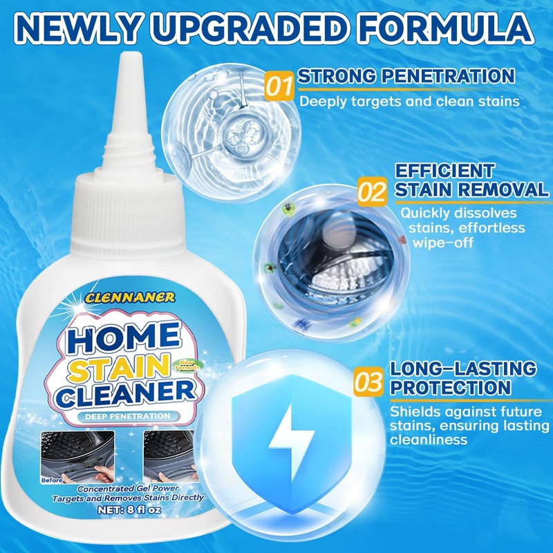 Mold Stain Cleaner Gel, 8 Fl oz Powerful Mold and