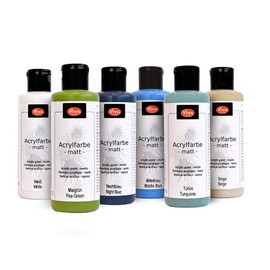 Viva Decor Acrylic Paint Set, 6 Pieces
