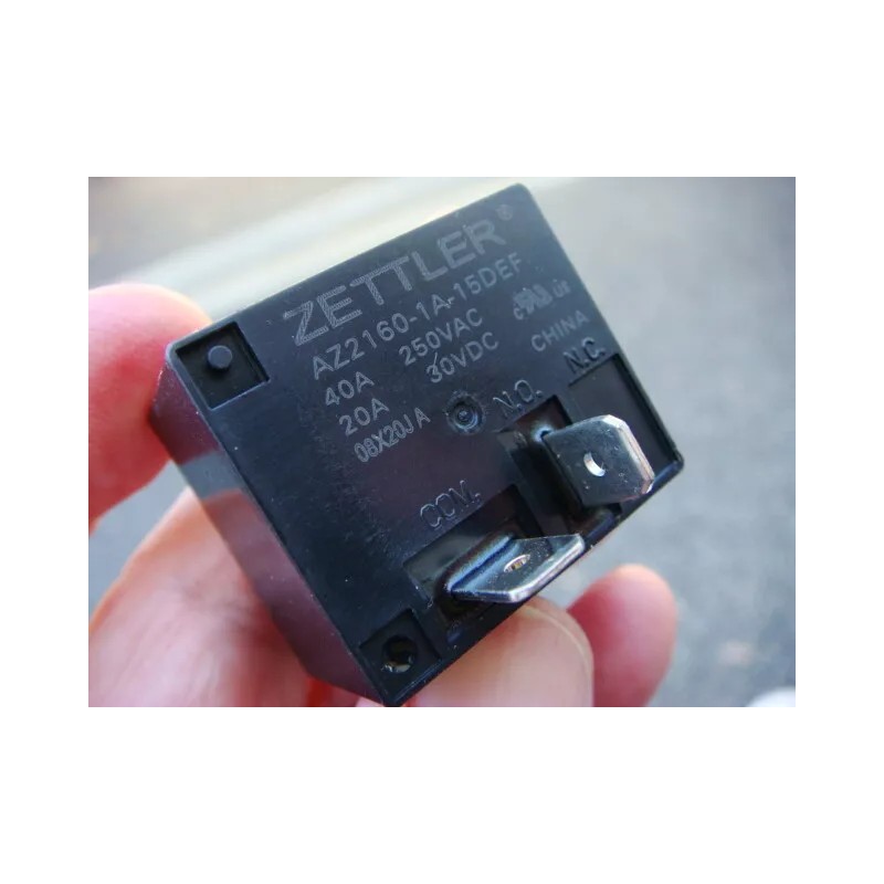 ZETTLER LOT 5 ZETTLER High Current 40A Power RELAY 15V