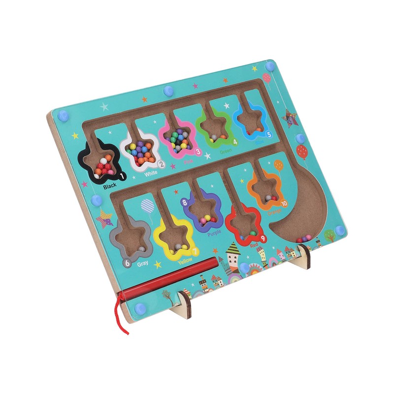 Magnetic Counting Matching Board Early Educational Learning Counting Puzzle Board