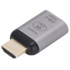 Portable Type-C HDMI Adapter - 4K@60Hz Video Converter with Aluminum