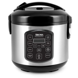 AROMA® Professional 8-Cup (Cooked) / 2Qt. Digital Rice & Grain Multicooker, ARC-984SBD