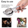 Stainless Steel Fruit Squeezer Manual Mini Lemon Orange Juicer Household