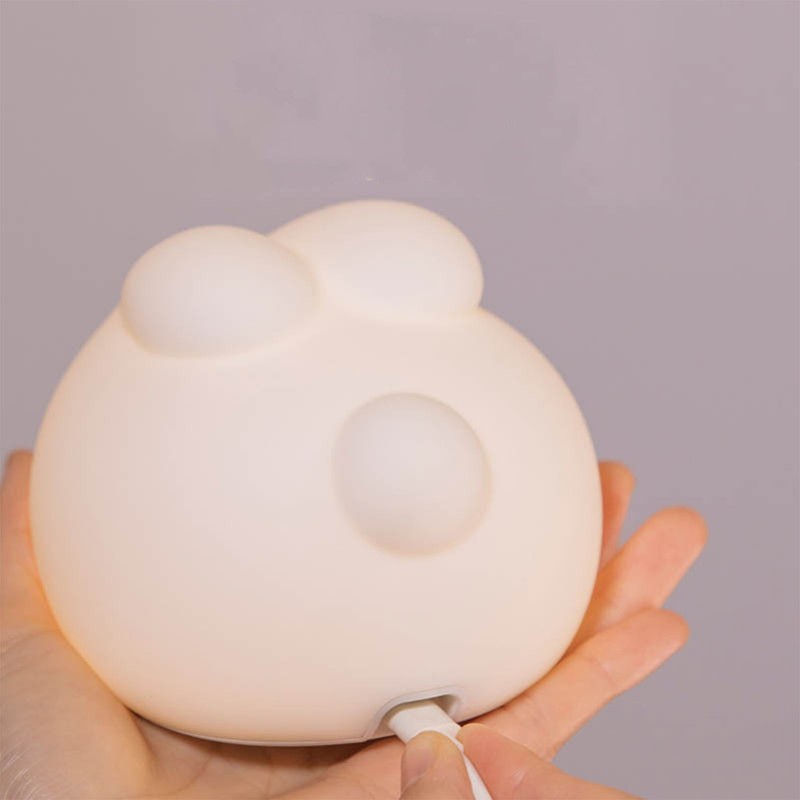 Rabbit Night Light 3000K Warm White USB Rechargeable Comfortable Touch