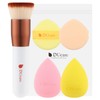 DUcare DUcare Foundation Brush with Makeup Sponges Puff Flat Top
