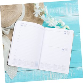 NUOBESTY Academic Planner Notebook Daily Writing Book for Students Note-taking and Memo Recording Practical Material for School and Work Use Cover