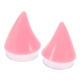 ABOOFAN 1 Pair Small Devil Horns for Motorcycle Helmet Reusable Helmet Decor with Suction Cups Stylish Retro Look Durable Motorcycle Accessory