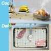 Alonsoo 26" x 14" Large Gold Kitchen Sink Grid and