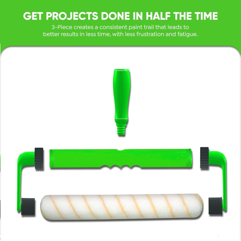 BetterGrip Ergonomic Paint Roller - 18 inch Paint Roller Frame