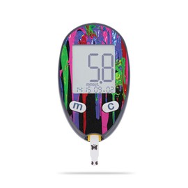 MightySkins Skin Compatible with Abbott Freestyle Freedom Lite - Drips | Protective, Durable, and Unique Vinyl Decal wrap Cover | Easy to Apply, Remove, and Change Styles | Made in The USA