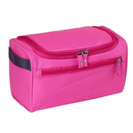 1 Pack Travel Toiletry Bags,Waterproof Travel Organiser,Waterproof Toiletry Bag,Portable Storage Bag,Sundries Bag,Unisex (Pink)