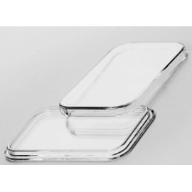 Unbranded 1 Direct Fit Coin 29x50 Holder Capsule for 1oz Silver Bar One Troy Ounce Bar