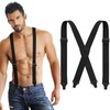 Janmercy X Back Hidden Suspender Heavy Duty Work Airport Friendly