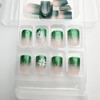 LBPEPAMZ 24Pcs St. Patrick's Day Press on Nails Short Square