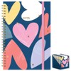 Design Group A5 Notebook Hardcover Wiro Blue X My Heart
