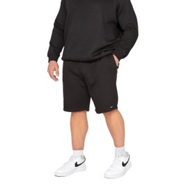 BadRhino Mens Big & Tall Jogger Shorts Black, Black