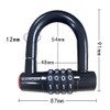 4-Digit Password Padlock - Bicycle & Chain Lock, Anti-Shear Cabinet