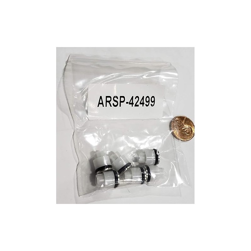 AR Annovi Reverberi Replacement Valve Kit 6 Pack, AR42499, Black