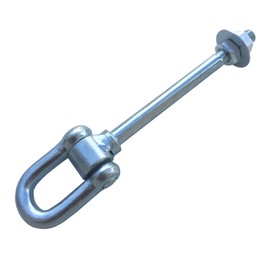 Galvanised Steel Hook for Swings With Bolt Length 160 mm