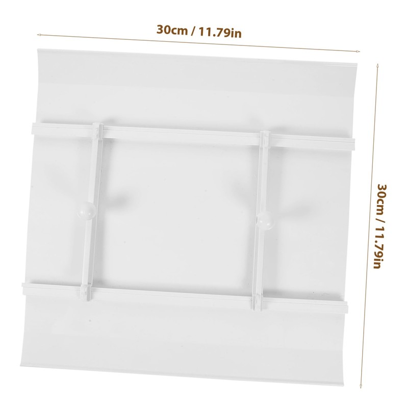 Ipetboom Central Air Conditioner Wind Baffle Direct Blowing Shield for