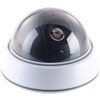 VisorTech Dummy Camera: Dome Surveillance Camera with Transparent Dome and