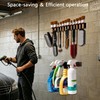 2 Pack Wall Mount Detail Brush & Spray Bottle Holder
