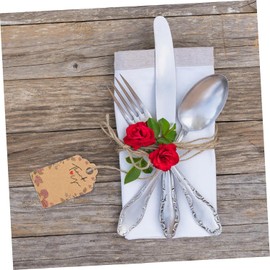 ERINGOGO Juego de Etiquetas de Papel para Regalos Cuerda, 1 Set de Etiquetas Decorativas para Cajas de Boda y Embalaje de Regalos