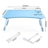 Slendor Lap Desk with Cup Holder, Foldable Laptop Table for