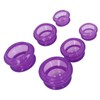6pcs Silicone Cupping Set High Transparency Wet Absorption Negative Pressure