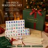 Travel Mahjong Set with Foldable Table for Game Night –