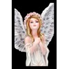 Fantasy Angel Figurine Sarah Praying on Cloud 16 cm Elf