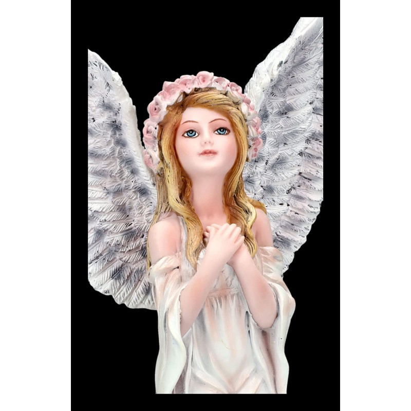 Fantasy Angel Figurine Sarah Praying on Cloud 16 cm Elf