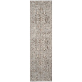 Safavieh Valencia Collection VAL105F Boho Chic Distressed Runner, 2'3" x 8' , Grey / Multi
