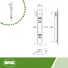 Amig - Mortice Lock for Sliding Windows | Dimensions: 174