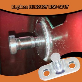 Replacement for Peterbilt Door Latch Striker Bolt 2Pcs Set, Compatible with Peterbilt 389, 388, 387, 386, 379, 378 2005 & Later, Replaces R56-6017, HLK2127