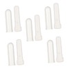 LALAFINA 5pcs White Essential Oil Aromatherapy Tubes Refillable for Freshness