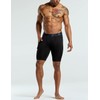 ATHLIO Men's (Pack of 3) Athletic Cool Dry Compression Shorts,