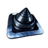 DEKTITE #2 (DFE102B) Square Black EPDM Flexible Pipe Flashing, Roof