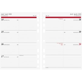 rido/idé Weekly Calendar Timing 1 2026 | A5