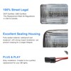 SHINEFIT LED 4PCS Dual Bed Fender Side Marker Light Compatible